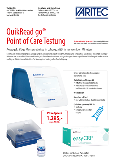 QuickRead go Point-Of-Care Testing