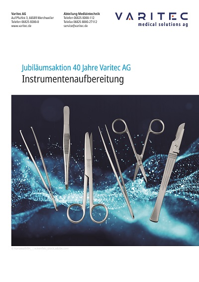 Jubiläumsaktion 40 Jahre Varitec AG Instrumentenaufbereitung