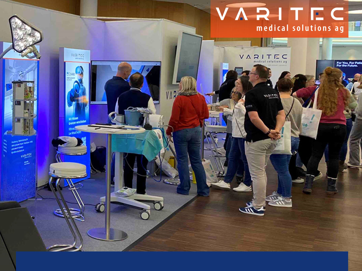 Besucher auf unserem Messestand